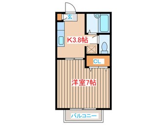 間取図 ボヌール