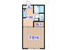 マムハイム 1Kの間取り