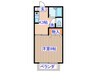 マムハイム 1Kの間取り