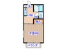 マムハイム 1Kの間取り