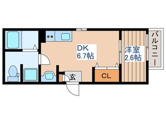 間取図 REGALEST Advance太子堂Ⅰ