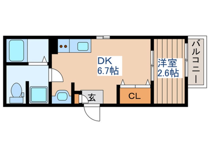間取図 REGALEST Advance太子堂Ⅰ