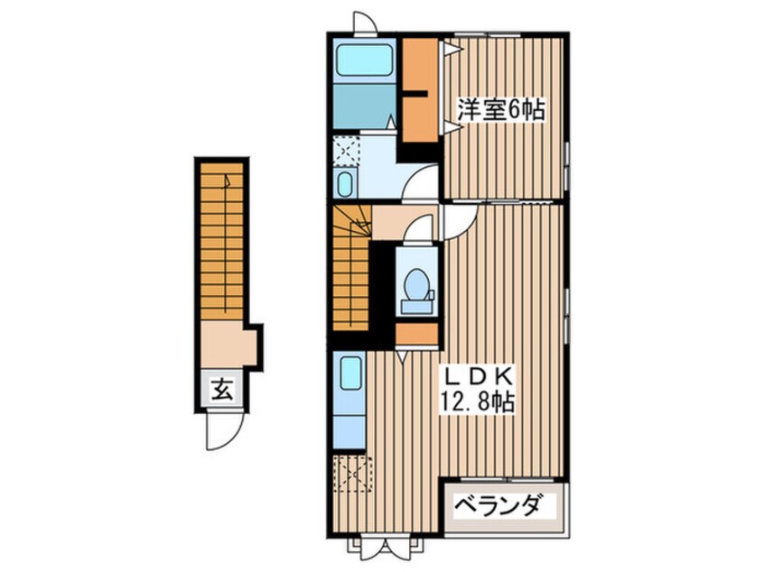 間取図 レジデンス神明参番館