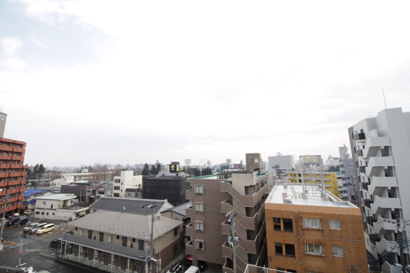 室内からの展望 プラウディア宮城野