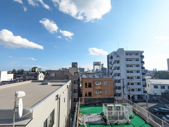 室内からの展望 プラウディア宮城野