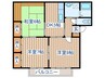 フル－ル５１ 3DKの間取り