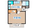カ－サ宮町の間取図