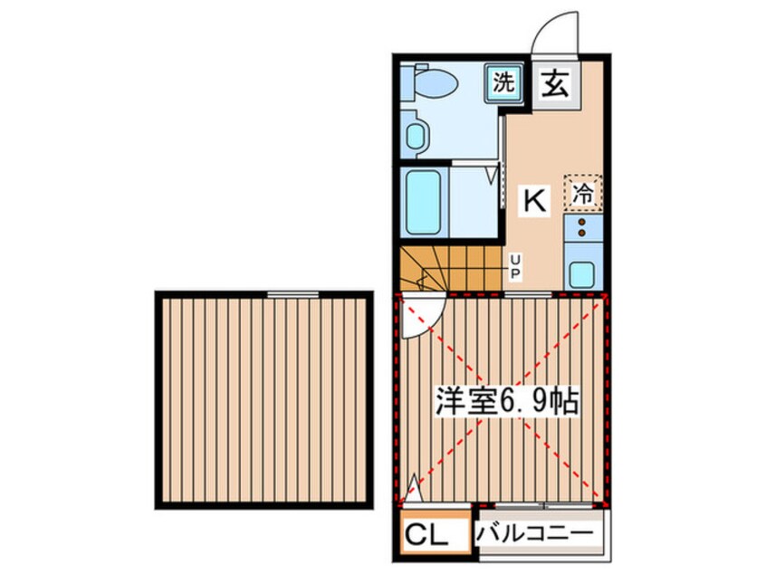 間取図 Gran de 愛宕橋