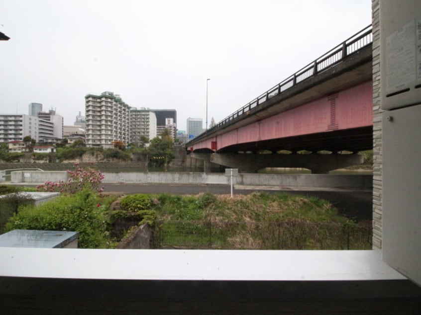室内からの展望 Gran de 愛宕橋