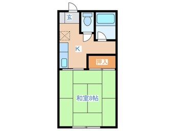 間取図 星コーポ