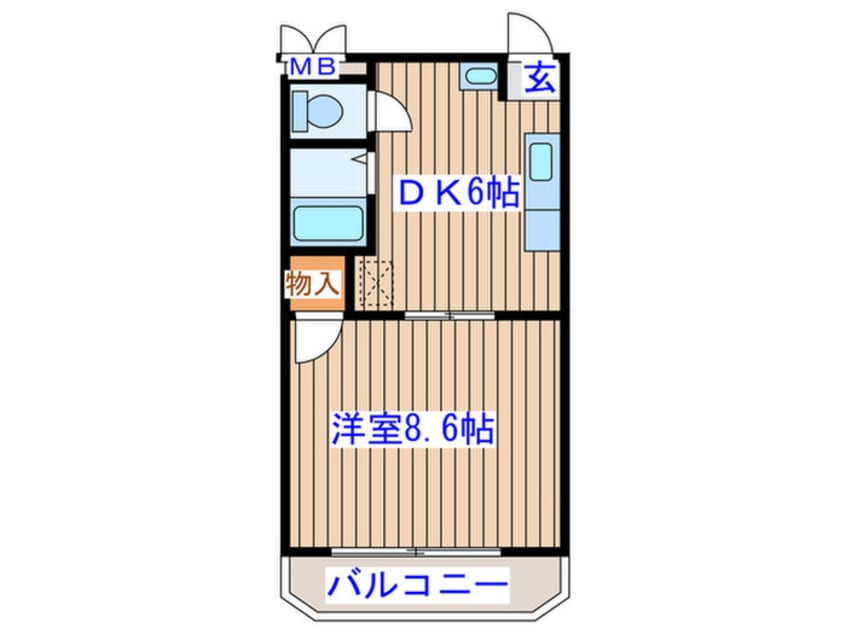 間取図 グレ－ス香澄