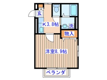 間取図 パルレ－ヴ