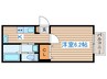 FOREAL河原町リベルタ 1Kの間取り