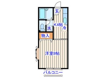 間取図 ハイツＳＨＩＯＮ