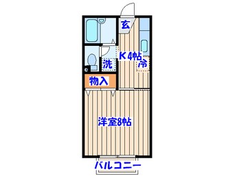 間取図 ハイツＳＨＩＯＮ