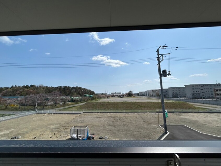 室内からの展望 メリディアン多賀城笠神壱番館