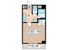 Ｉｎ－Ｔｏｗｎｅｒ二日町 1Kの間取り