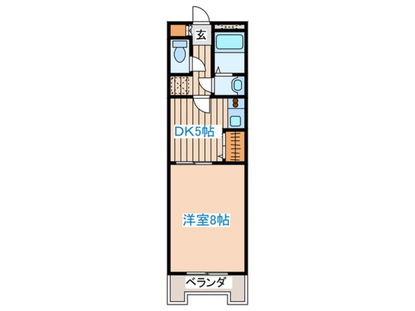 間取図 エステートＫ．Ｓ