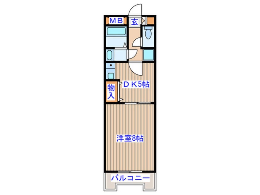 間取図 エステートＫ．Ｓ