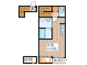 間取図 ヴェルジェHanDen