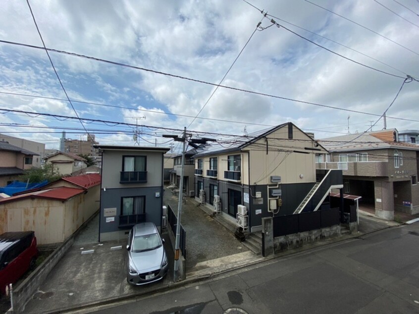 室内からの展望 シールドハウス宮町