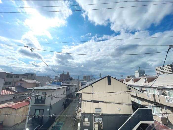 室内からの展望 シールドハウス宮町