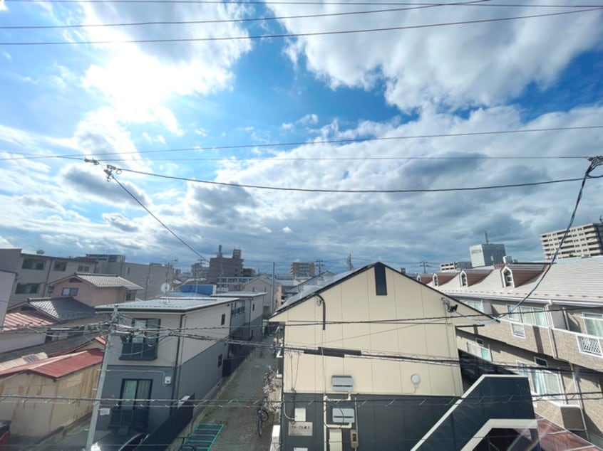 室内からの展望 シールドハウス宮町