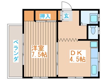 間取図 コ－ポけやき