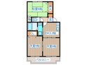 ルヴェニ－ル壱番館の間取図