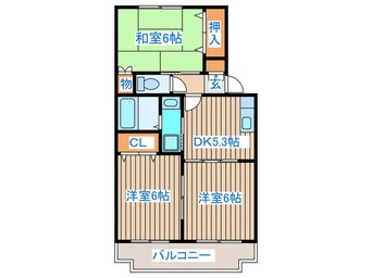 間取図 ルヴェニ－ル壱番館