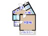 第２Ｔ．Ｔ．コーポ 1Kの間取り