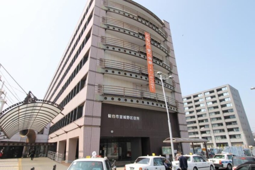 仙台市 宮城野区役所(役所)まで400m D-room銀杏町Ⅱ