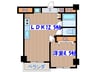 オハナラニ一番町ビル 1LDKの間取り