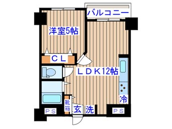 間取図 オハナラニ一番町ビル