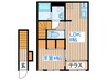 アインタウゼント３ 1LDKの間取り