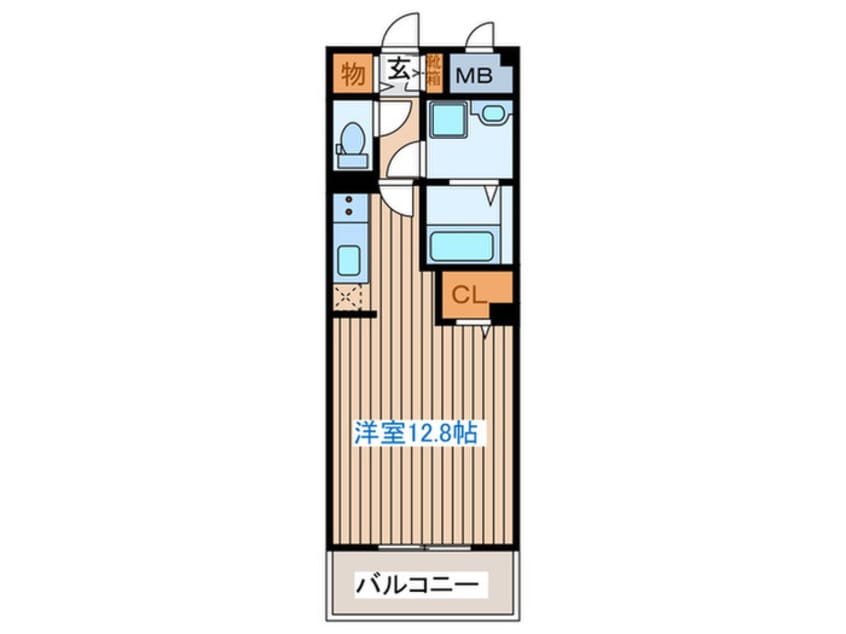 間取図 レガーミ泉中央
