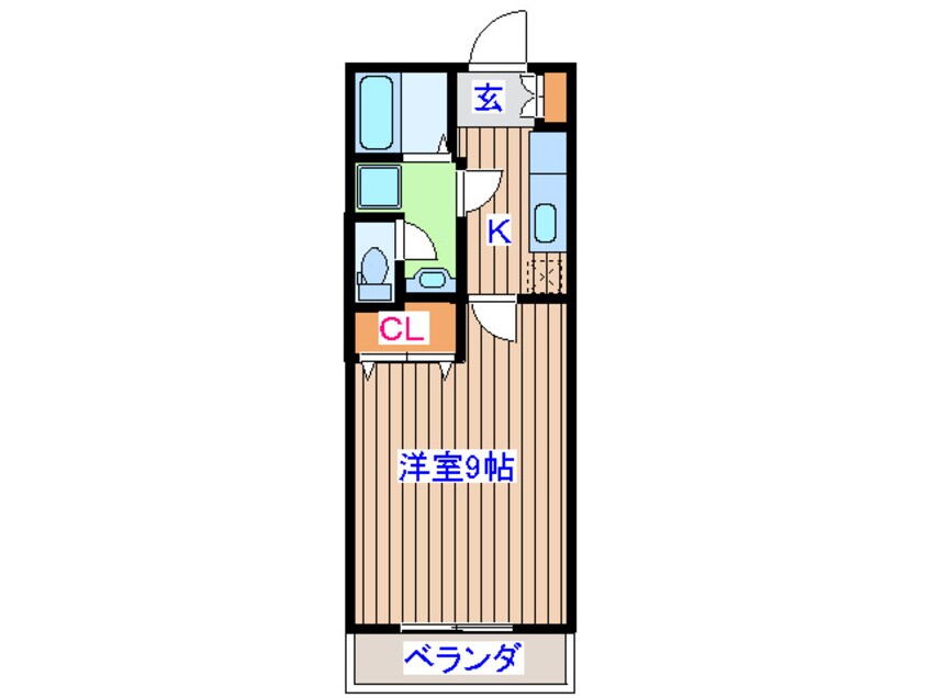 間取図 リビングステージ広瀬川