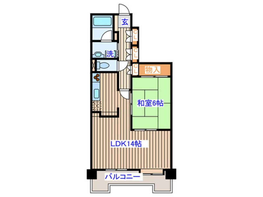 間取図 菊田参番館