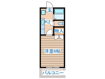 間取図 ネオコ－ポ三神峯