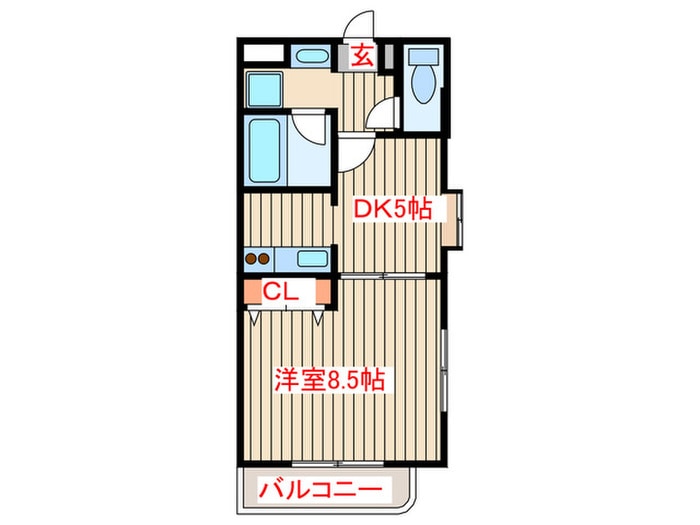 間取り図 沖野マンションⅡ