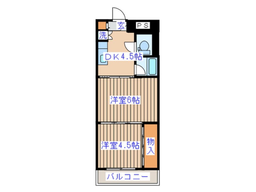 間取図 シャングリラ高松