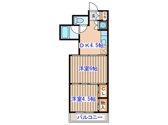 間取図 シャングリラ高松