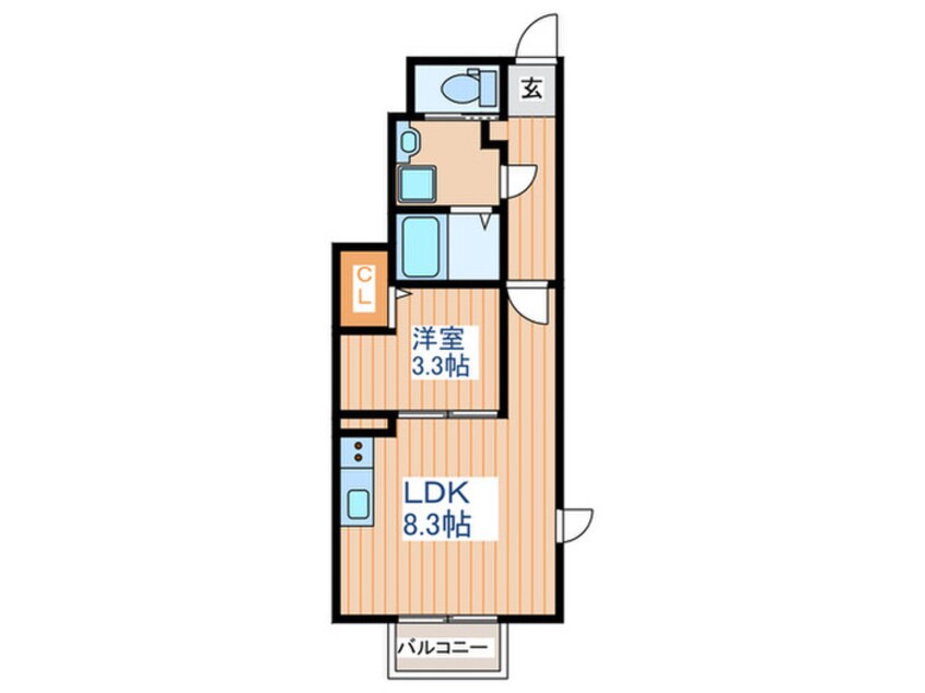 間取図 ＷＥＬＬＳ長町東