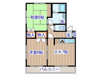 間取図 ケントハウス　マンセー原町