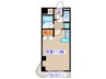 ｱｻﾉﾋﾞﾙ 1Rの間取り