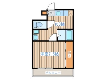 間取図 ビューパレス米ケ袋