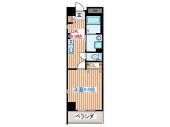間取図 仮）北上駅西口賃貸マンション