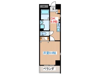 間取図 仮）北上駅西口賃貸マンション