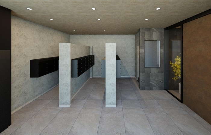 完成予想図 仮）北上駅西口賃貸マンション