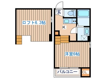 間取図 ハーモニーテラス南小泉